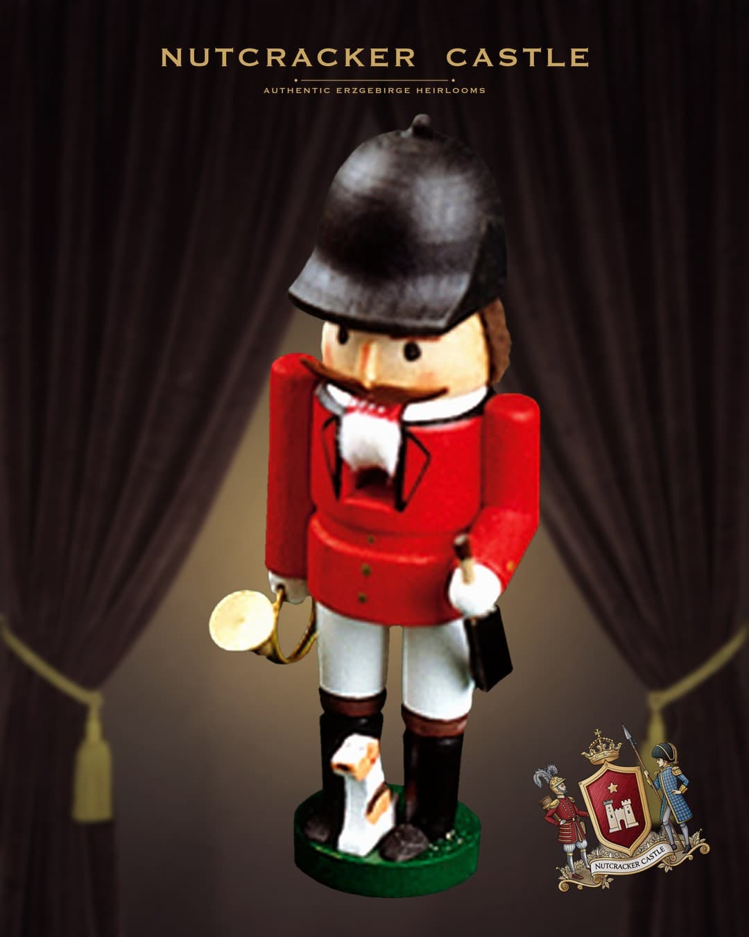 Richard Glaesser Mini Rider Nutcracker