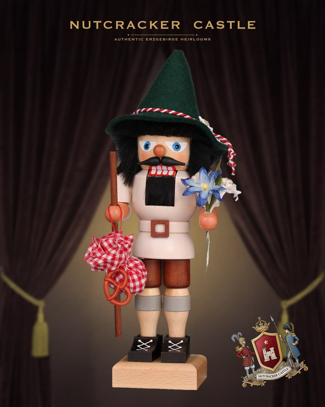 Ulbricht Bavarian Hiker Erzgebirge Nutcracker