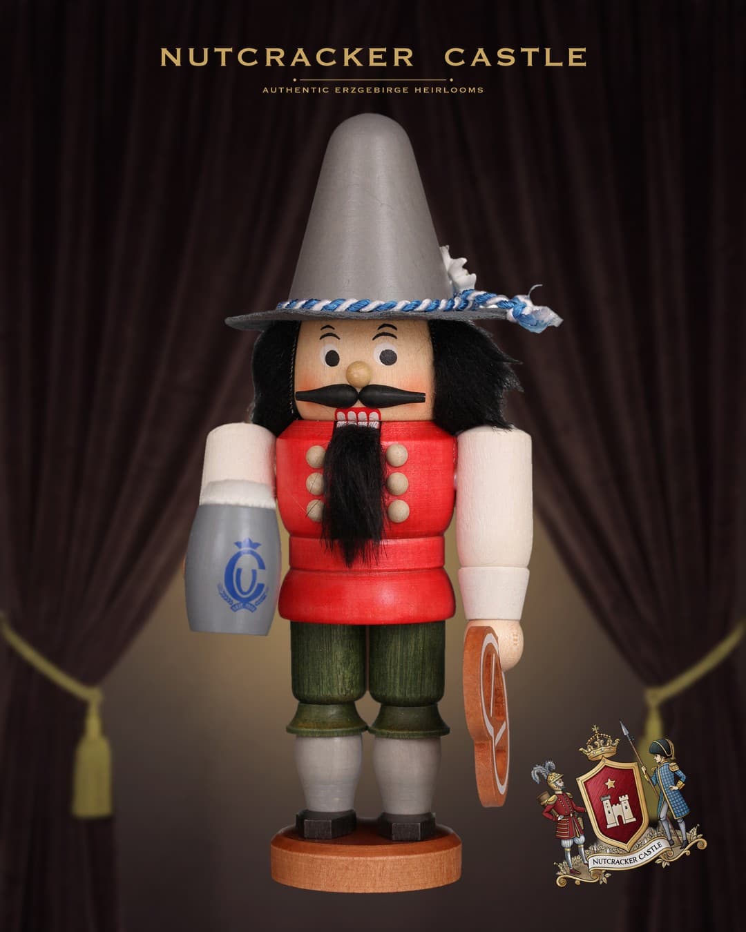Mini Bavarian German Nutcracker by Ulbricht
