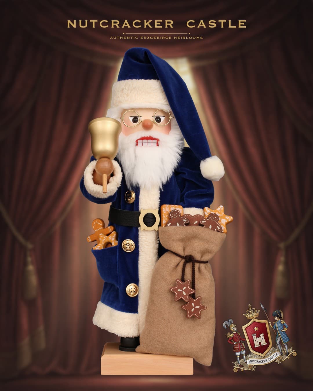 Gingerbread Santa German Nutcracker by Ulbricht