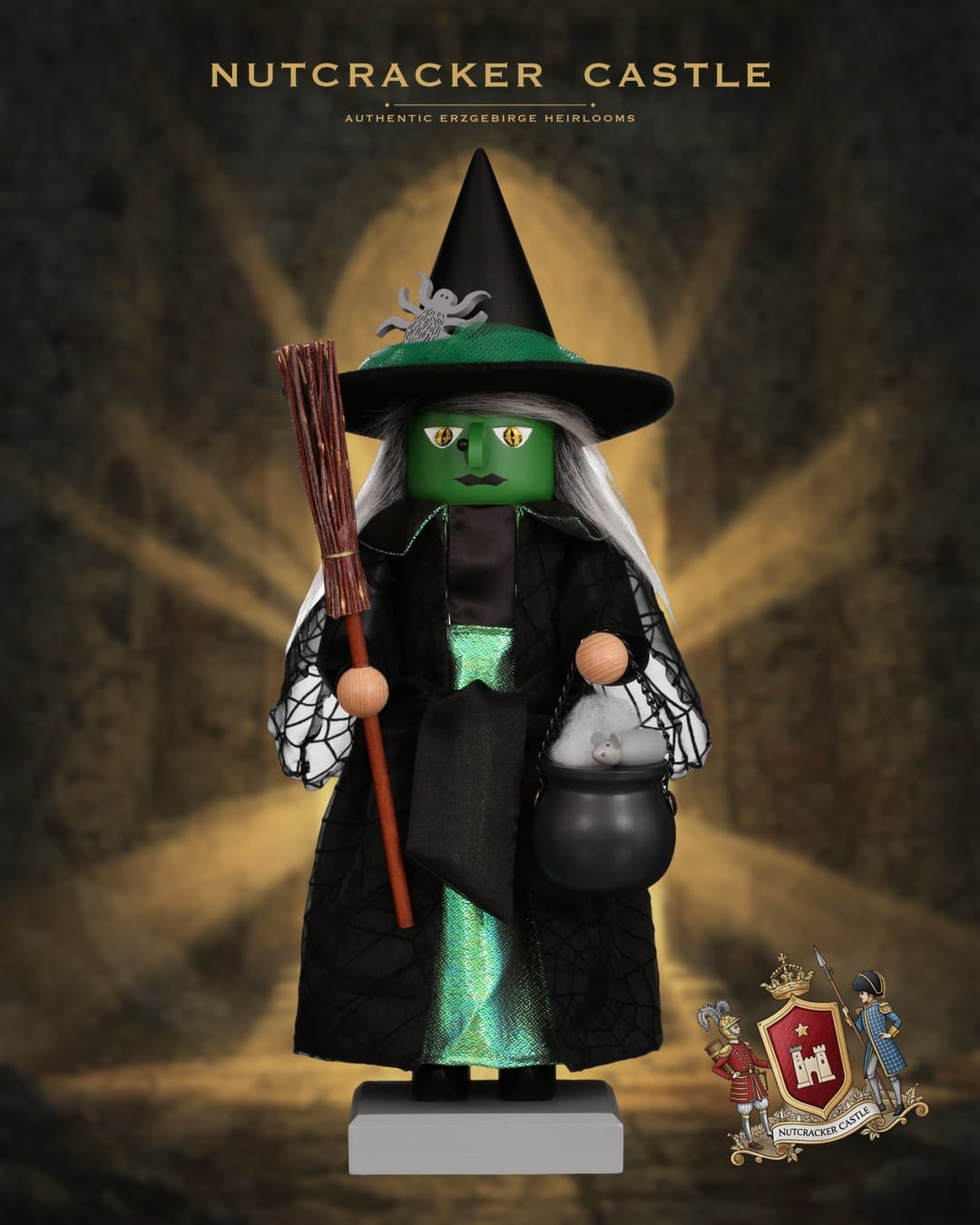 Ulbricht Halloween Witch Nutcracker — Limited