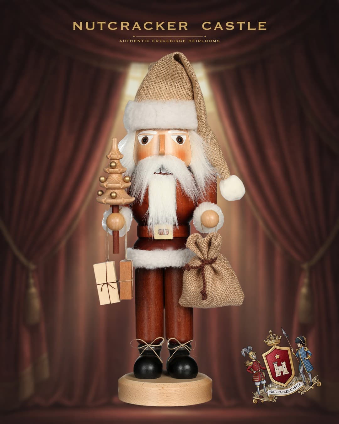 Christian Ulbricht Tree Santa German Nutcracker