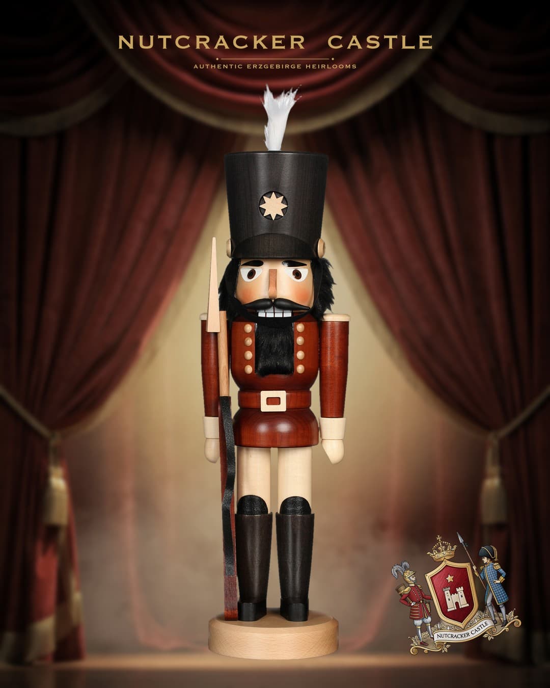 Ulbricht Natural Soldier Erzgebirge Nutcracker