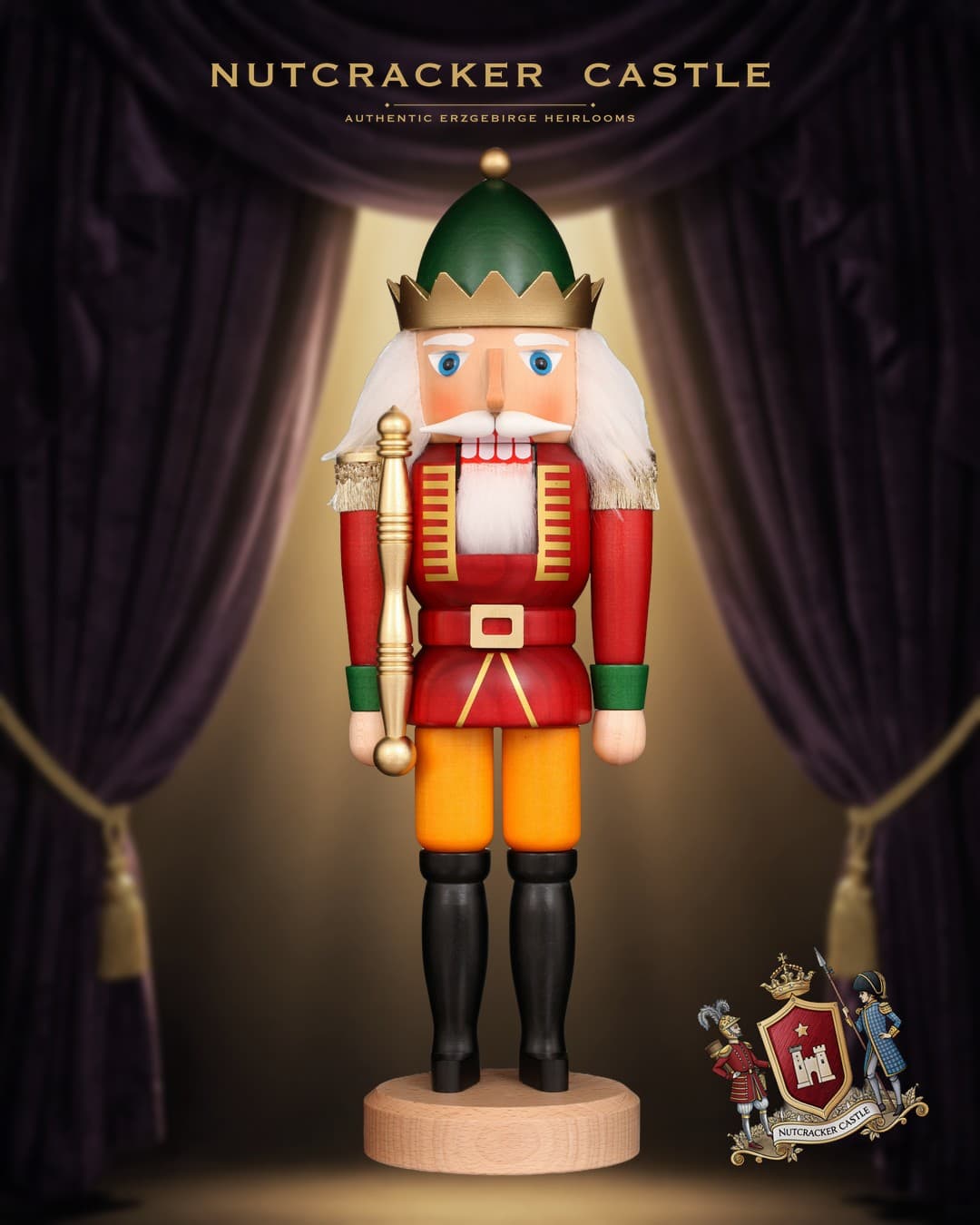 Christian Ulbricht Royal King German Nutcracker