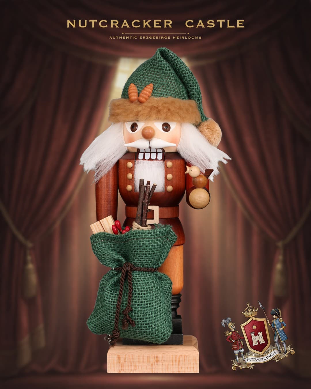Ulbricht Forest Santa German Nutcracker