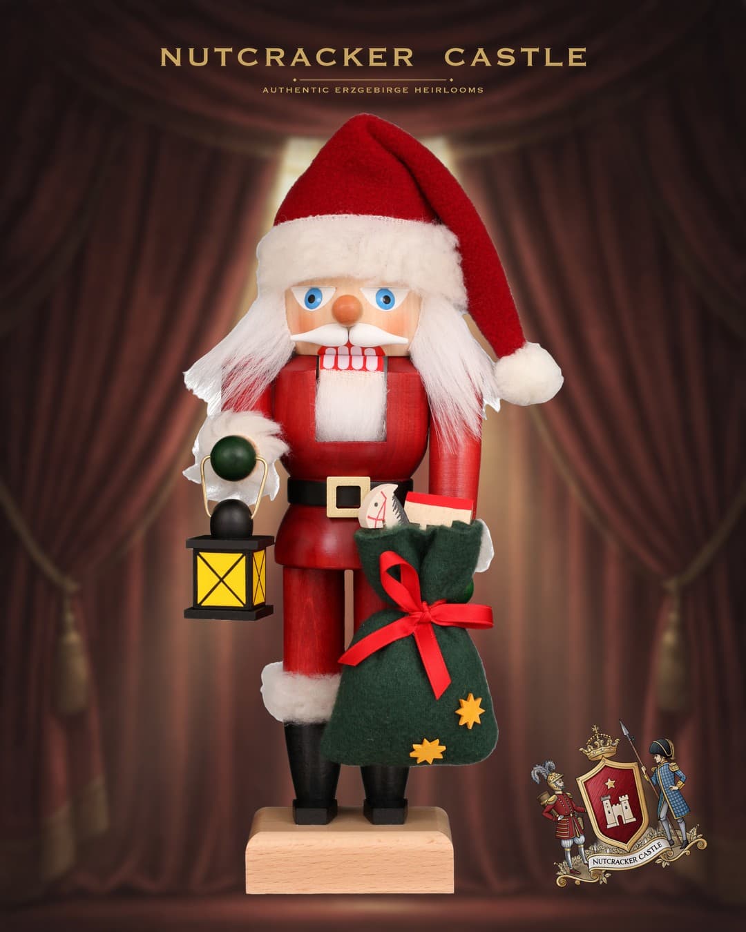 Ulbricht Lantern Santa Erzgebirge Nutcracker