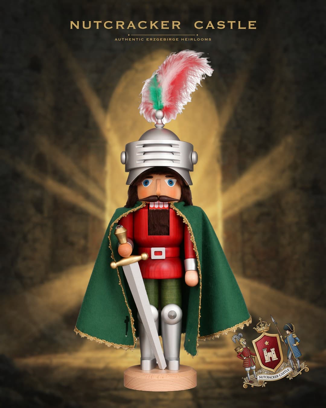Ulbricht Sir Galahad Erzgebirge Nutcracker