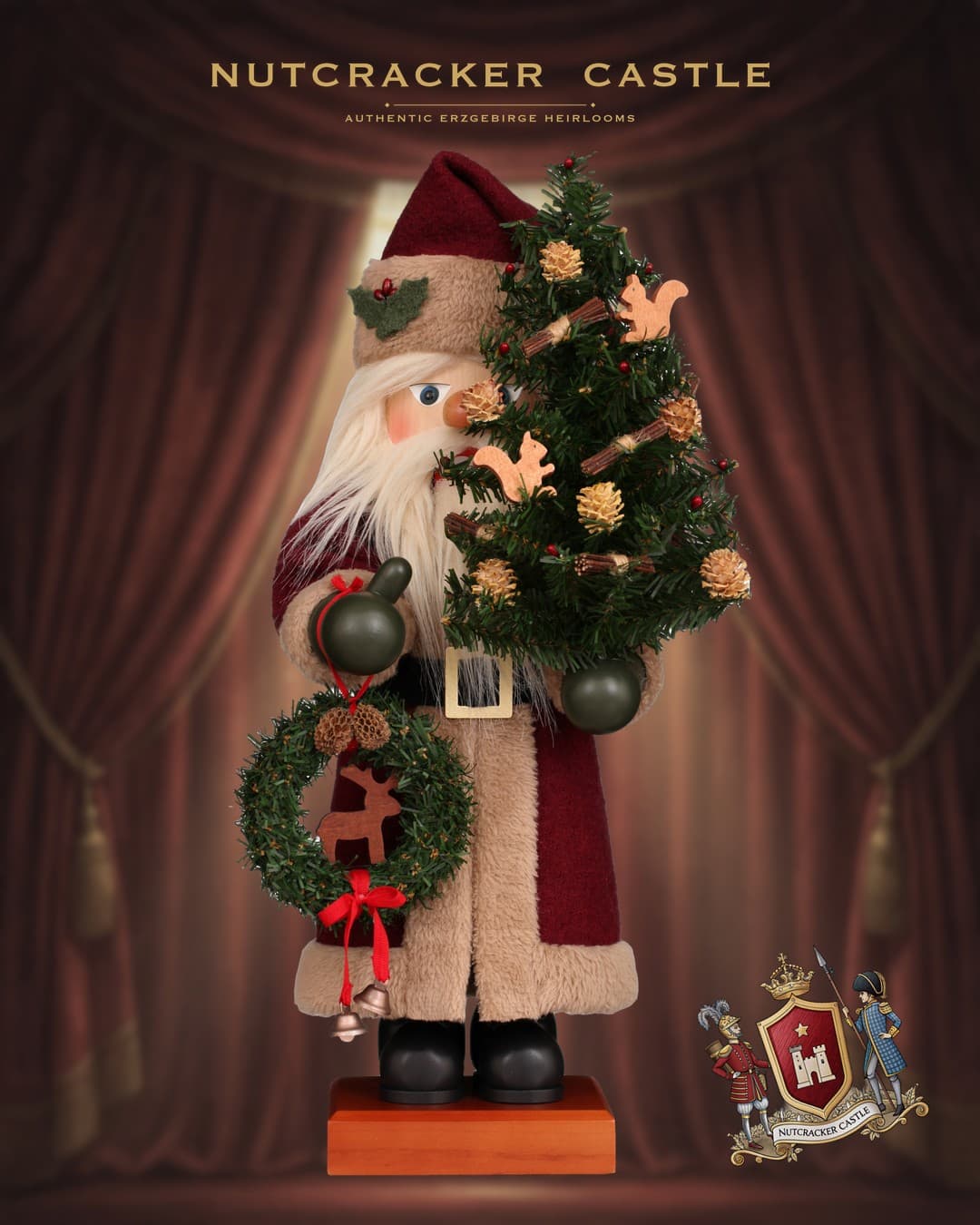 Ulbricht Rustic Santa Erzgebirge Nutcracker