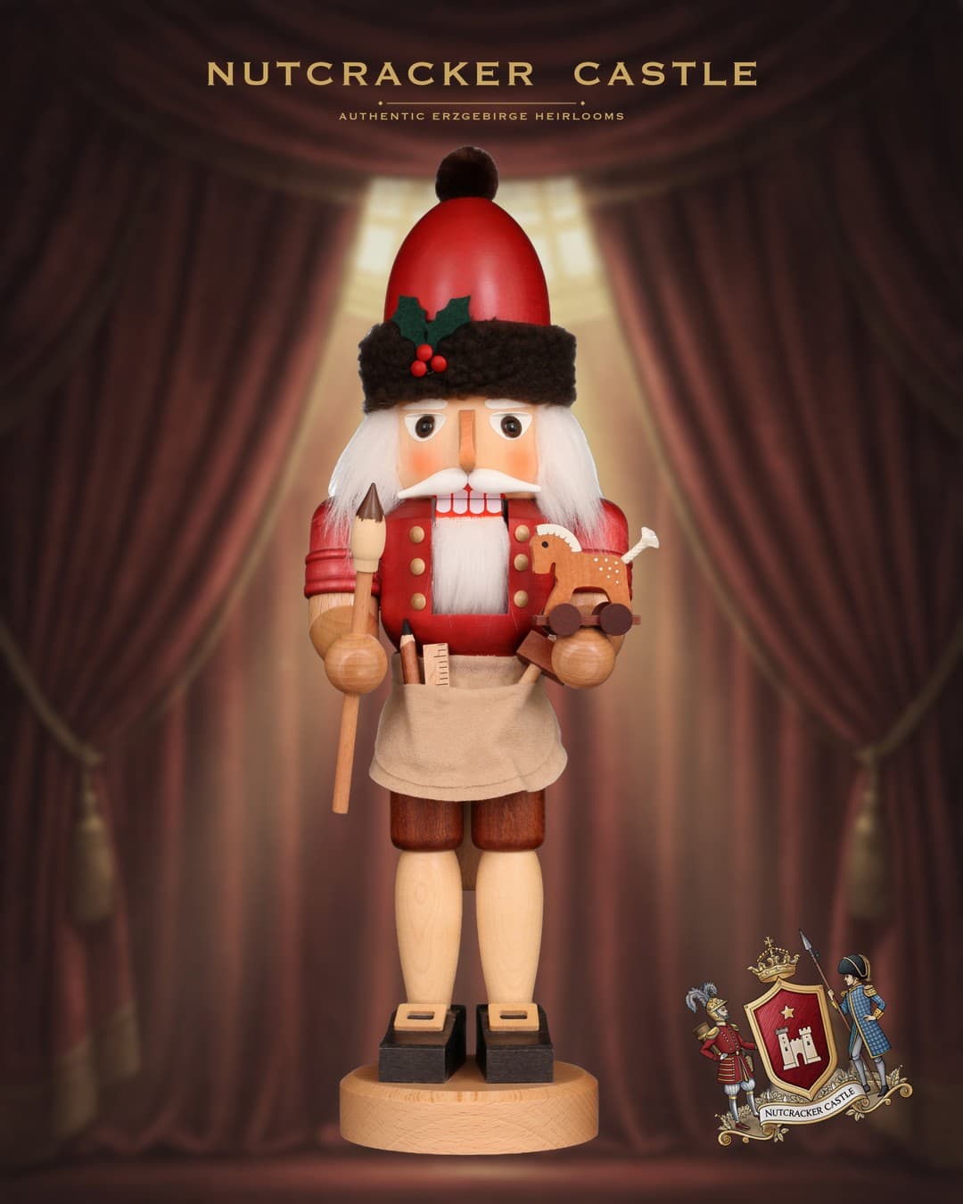 Ulbricht Santa's Workshop Erzgebirge Nutcracker